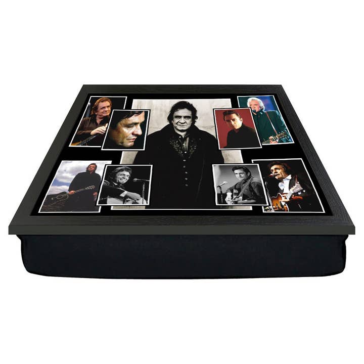 Johnny Cash Singer Icon Lap Tray for wholesale by Ashbys Wholesale LTD