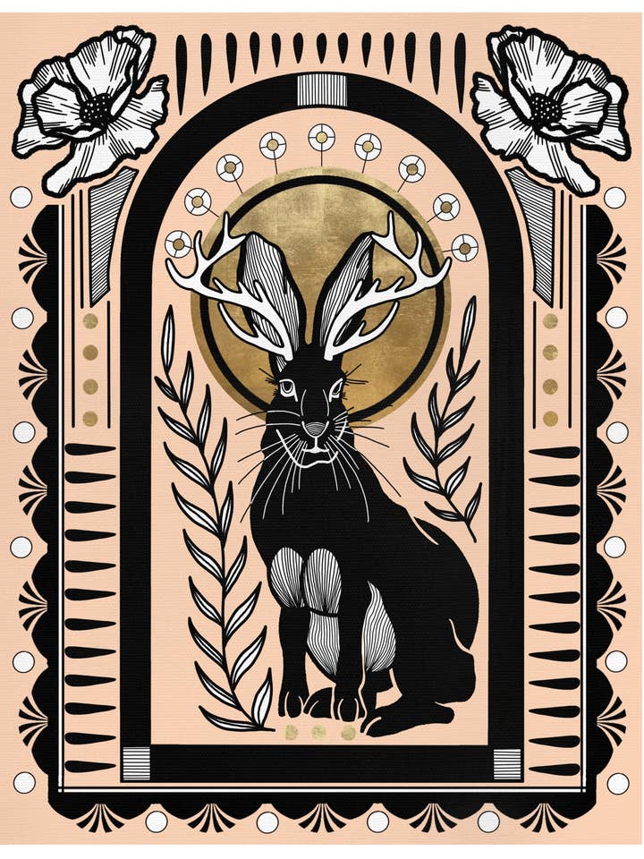 The Sacred Jackalope for wholesale by Brooke Brazil