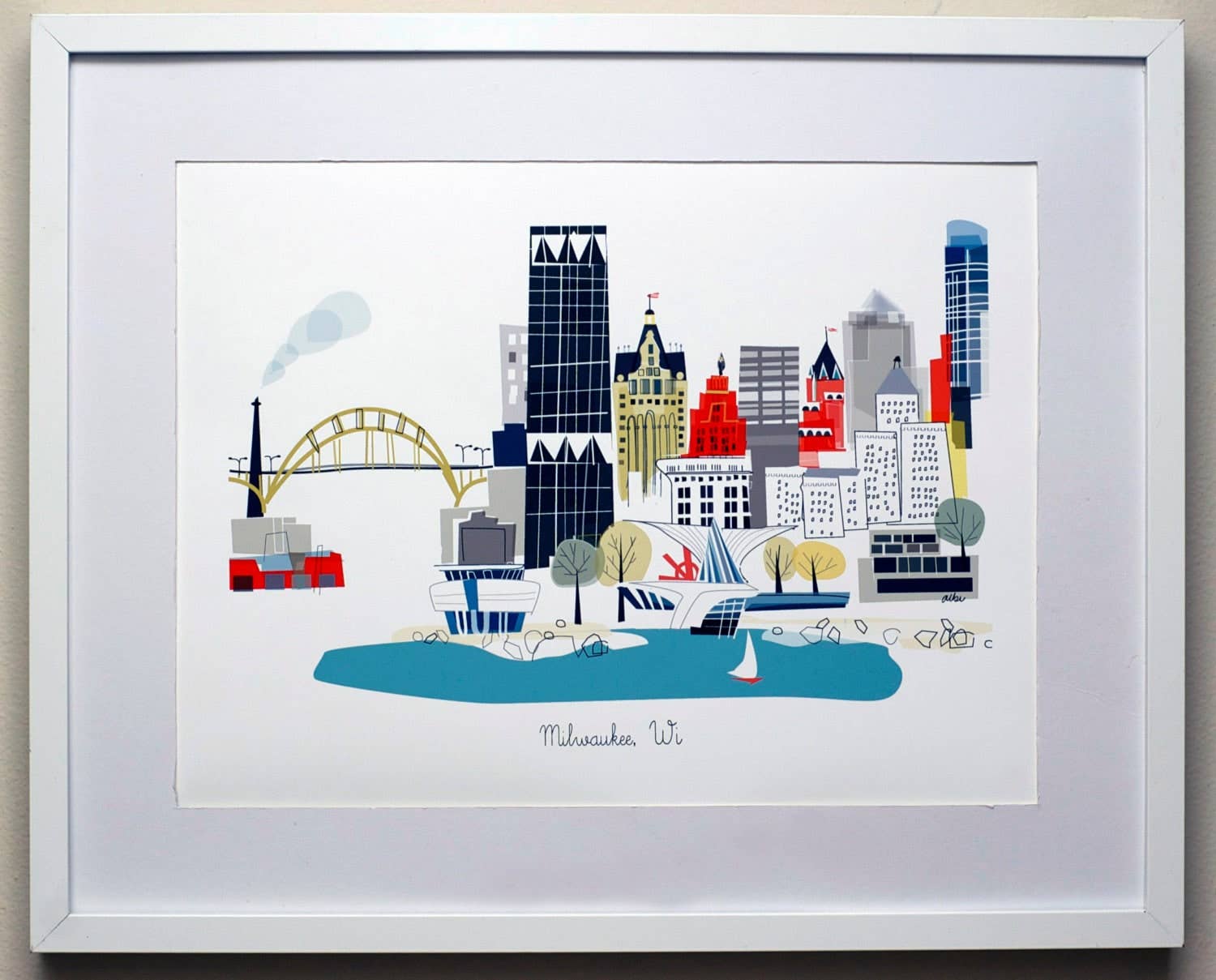 Albie Designs - Wholesale Art Print - Milwaukee, WI2