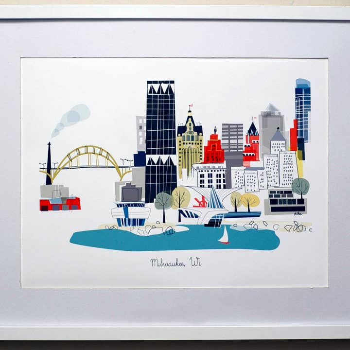 Albie Designs - Wholesale Art Print - Milwaukee, WI2