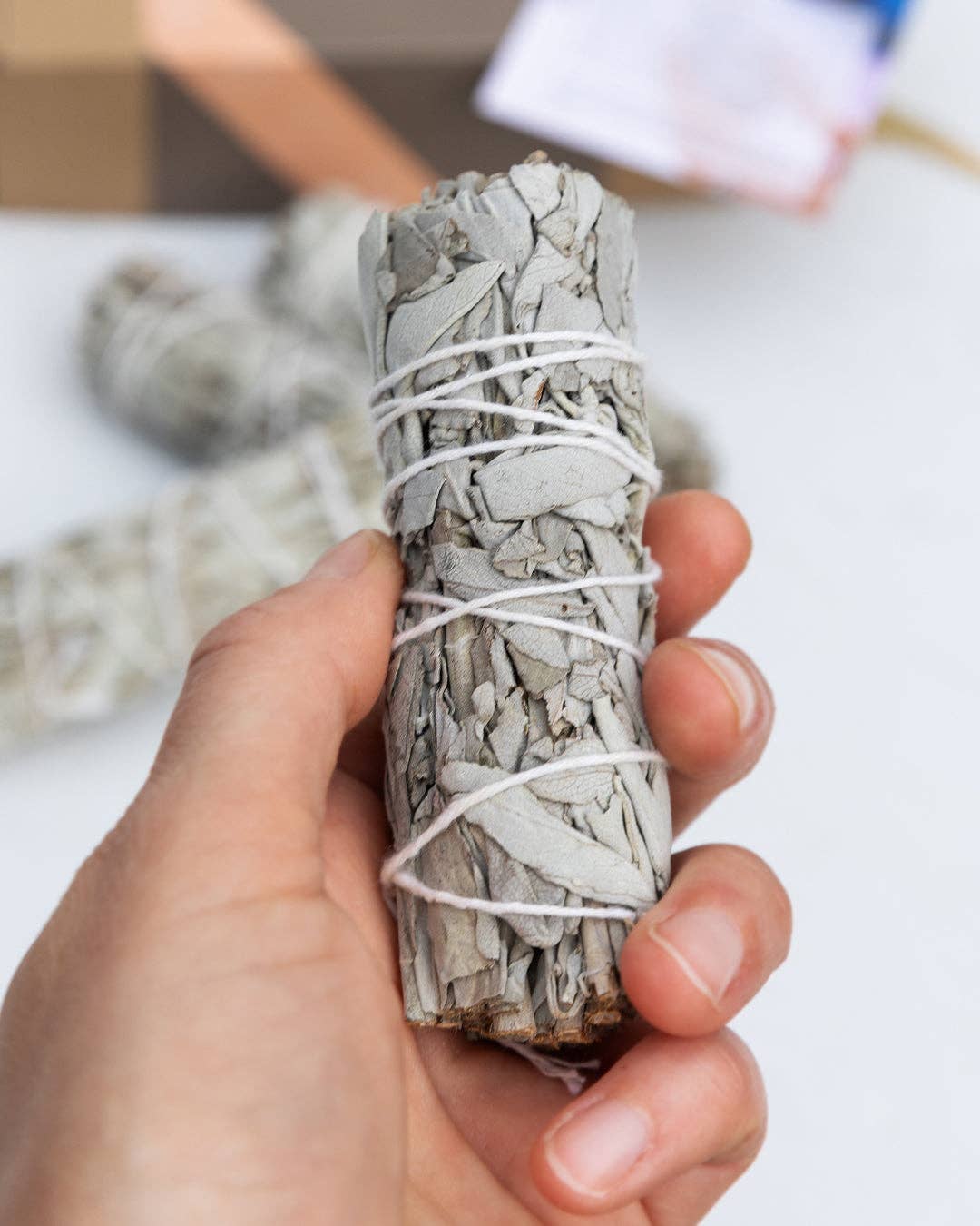 Oh Shanti - Vendita all'ingrosso Salvia - Set di fasci di incenso di salvia bianca6