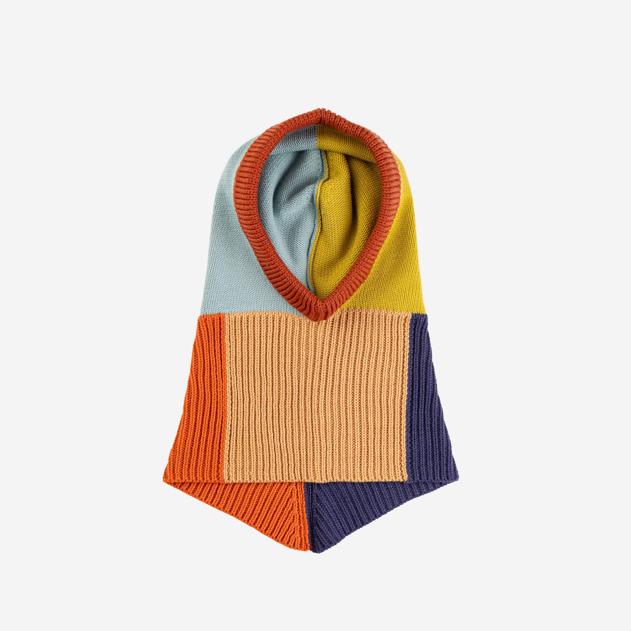 VERLOOP | knits - Wholesale Balaclava - Unisex - Mismatch Knit Hood15