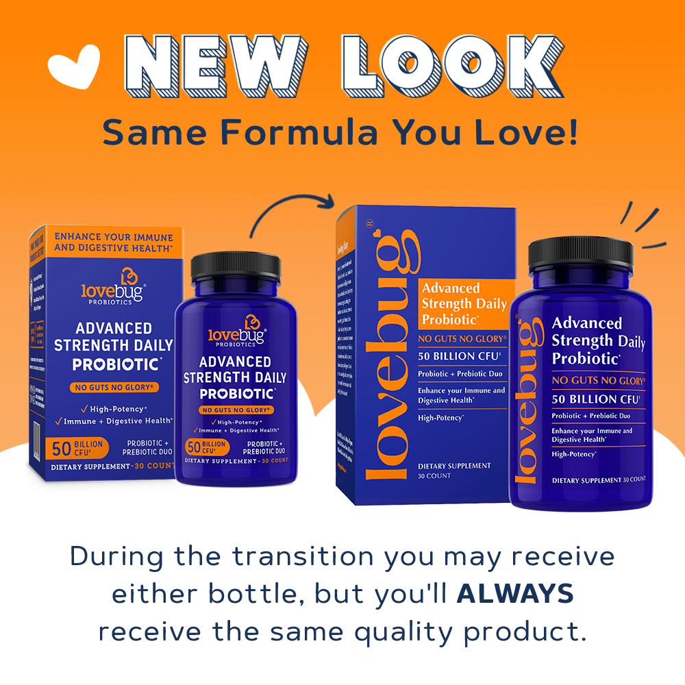 LoveBug Probiotics - Vente Supplément oral/vitamine - Probiotique Quotidien à Haute Puissance2