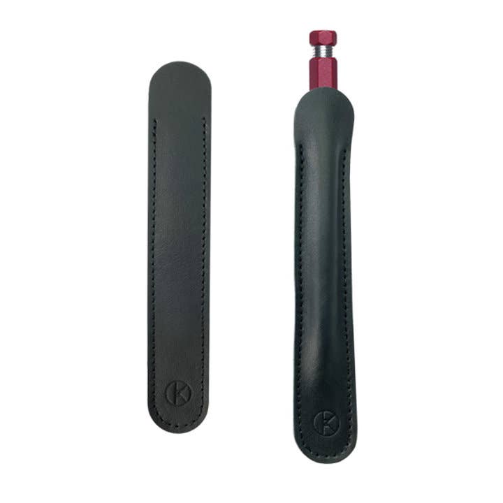 Krama studio - Venta al por mayor Bolígrafo - Bolígrafo de aluminio sólido rojo2