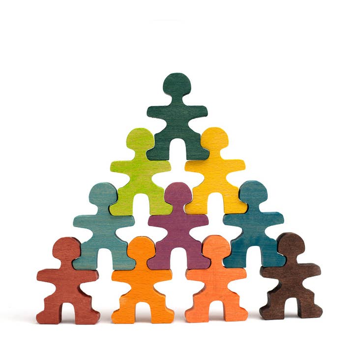 Holzspielzeug - Stapel von Puppen/Akrobaten - Montessori - Spielzeug mit offenem Ende und andere Ergebnisse für krippenfiguren holz im Großhandel. Kostenlose Rücksendungen und 60-Tage-Zahlungsziel auf Faire im Trend auf Faire.