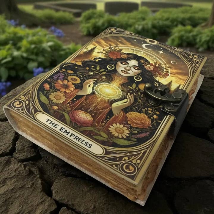 MNM HANDICRAFTS - Wholesale Journal/diary - The Empress Tarot Journal, Witchy Hardcover Notebook 5
