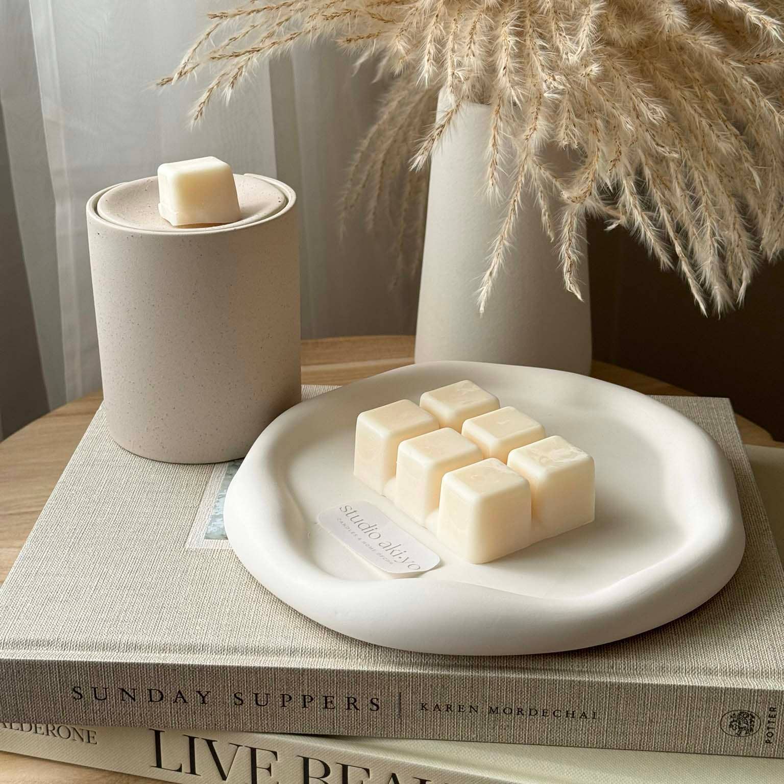 Studio Akiyo - Wholesale Wax Melt - Basil + Bosc Pear Soy Wax Melts | 2.8oz Vegan Soy Wax Melts7