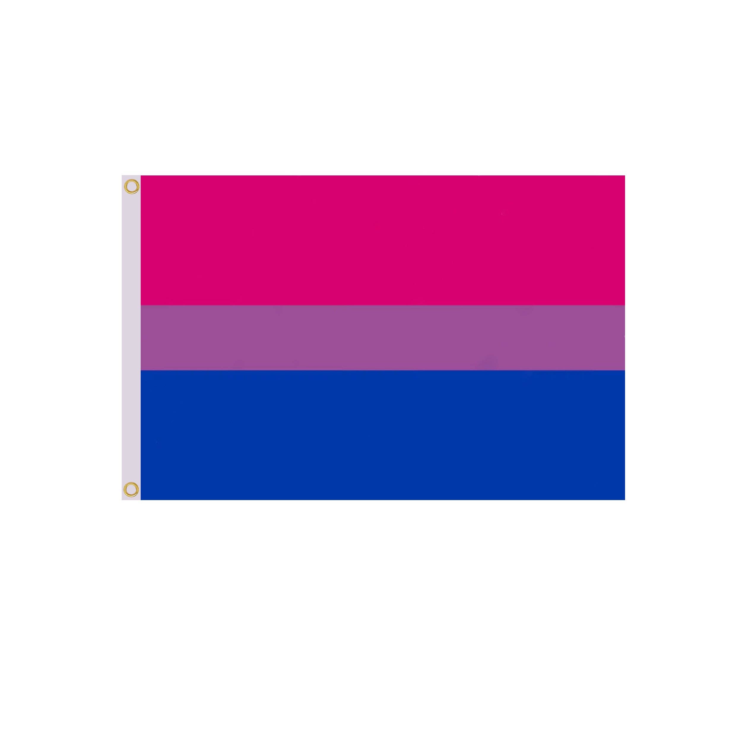 The Awareness Company - Wholesale Flag - Bisexual 3 Feet by 5 Feet Nylon Flag