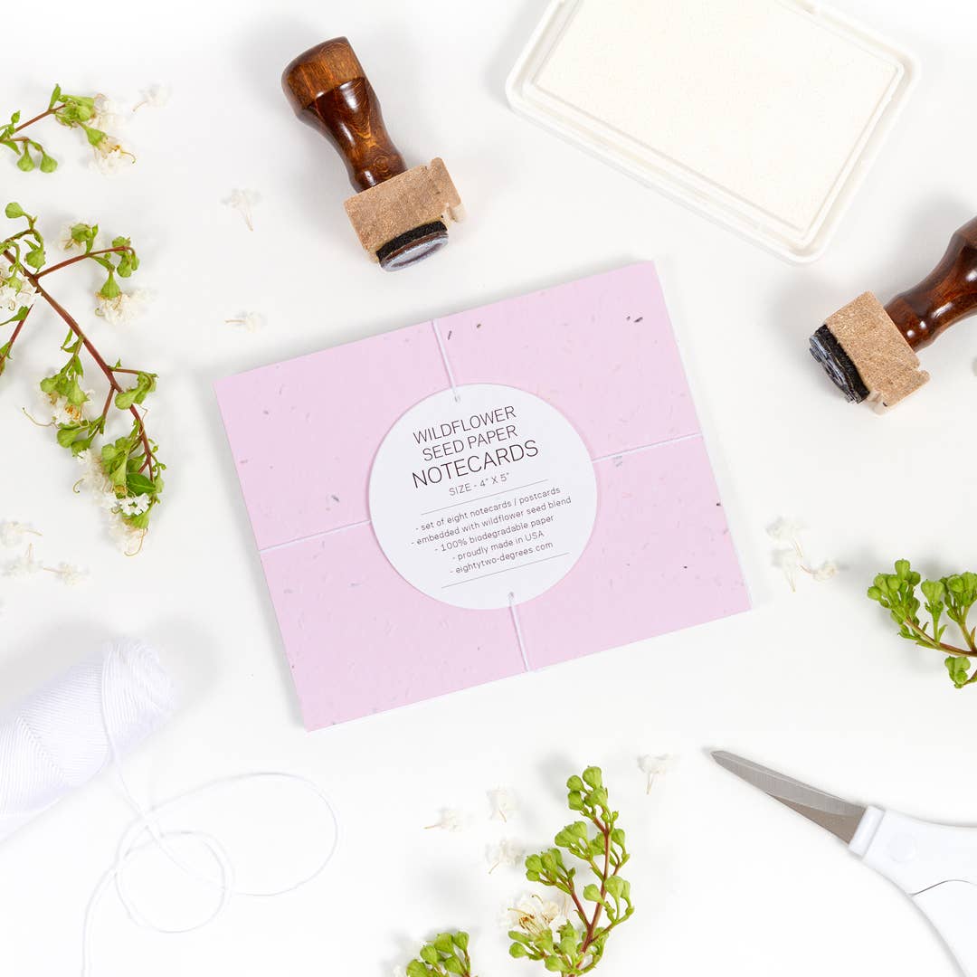 Studio 82° - Wholesale Stationery/Notecard Set - Wildflower Seed Notecards9