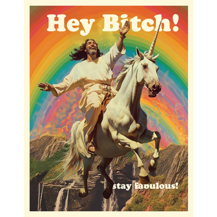 offensivedelightful - Wholesale Birthday Card - JESUS BITCH stay fabulous! birthday card4
