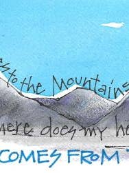 Psalm 121 Bookmark for wholesale by Credo Designs LTD