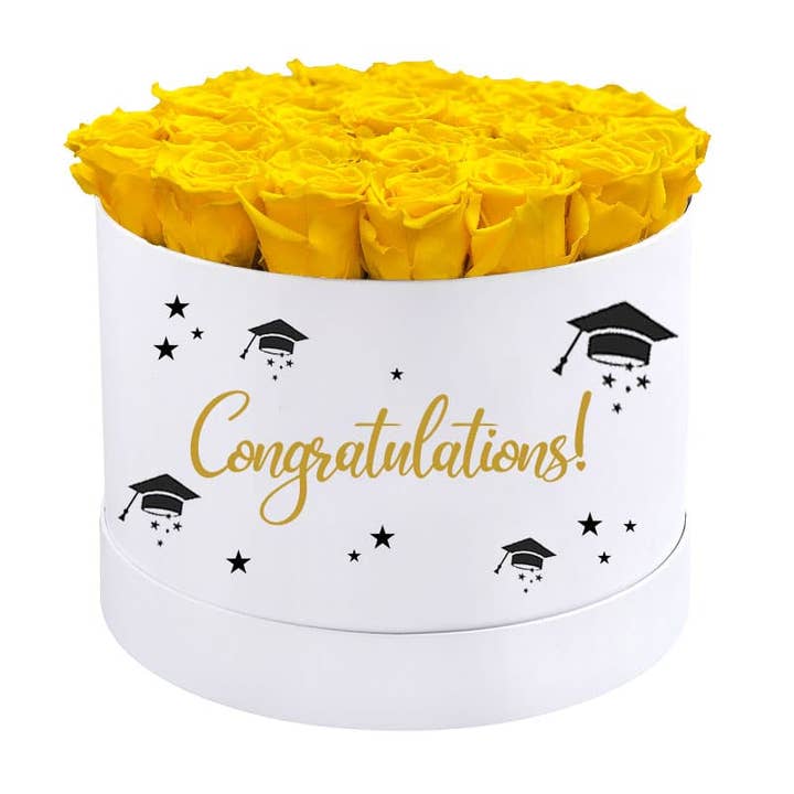 Caja grande de graduación de edición limitada para venta al por mayor de Rose Box NYC