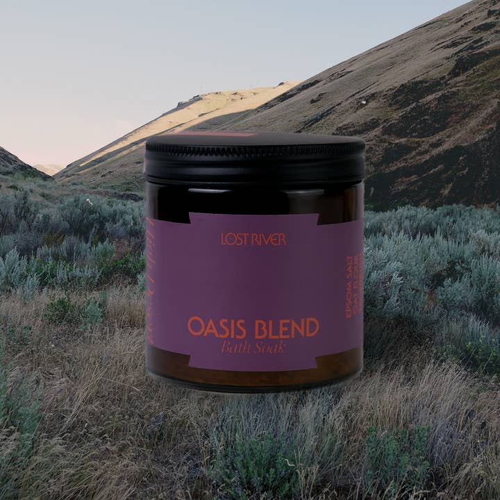 Oasis Blend Bath Soak for wholesale by Lost River Apothecary