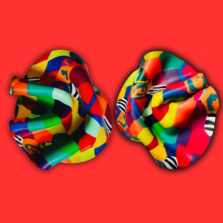 AND-MADE by Hand - Vente Boucles d'oreilles pendantes - LEXI Clou Classique - Toutes les Couleurs36