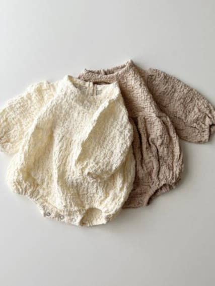 Annie & Charles - Wholesale Bodysuit (non-footed) – Baby - Annie & Charles® Baby Bloomer CLOUD1