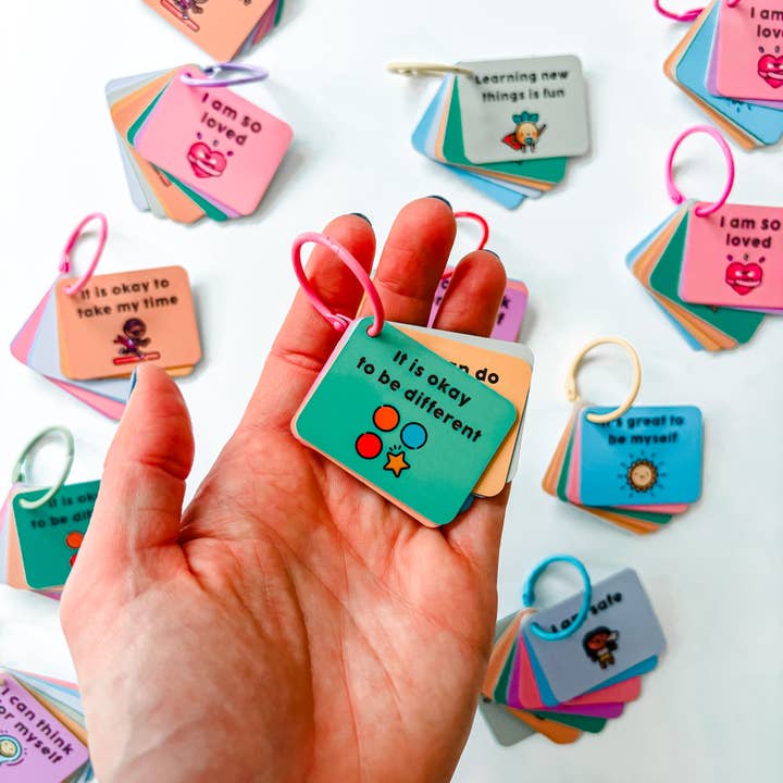 Positive Affirmations Keyring for wholesale by Craftly Ltd