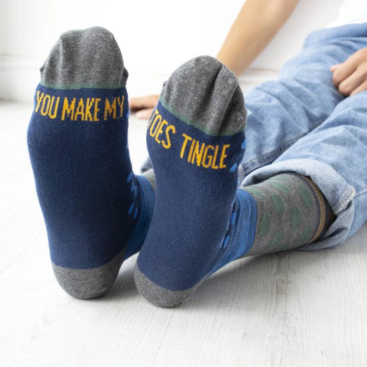 Je maakt mijn tenen tintelende sokken voor heren voor wholesale door Solesmith