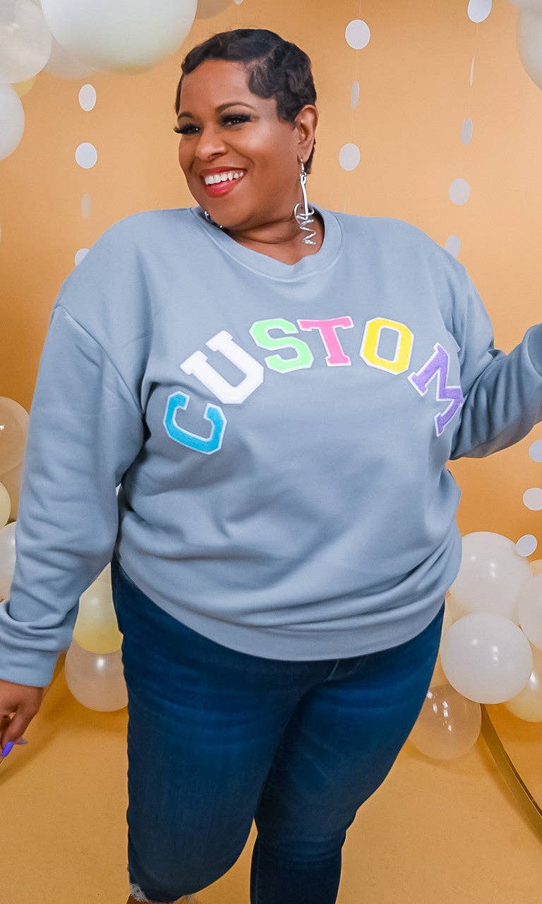 Sugar Stitch - Wholesale Sweatshirt - Women's - Soft Chenille Custom Sweatshirt4