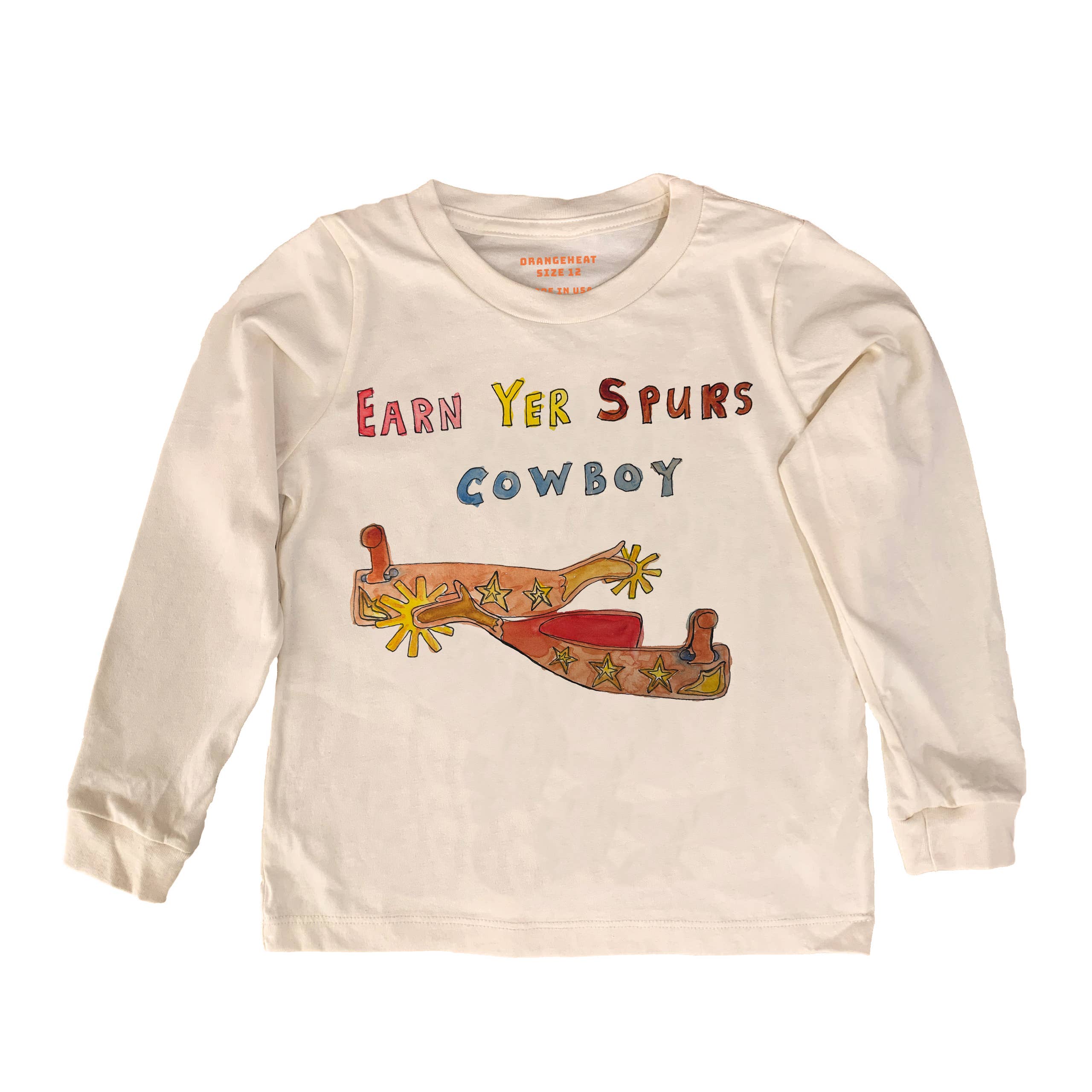 orangeheat – Engroshandel Skjorte/bluse - Børn – Spurs - Børne Økologisk T-shirt/Langærmet1