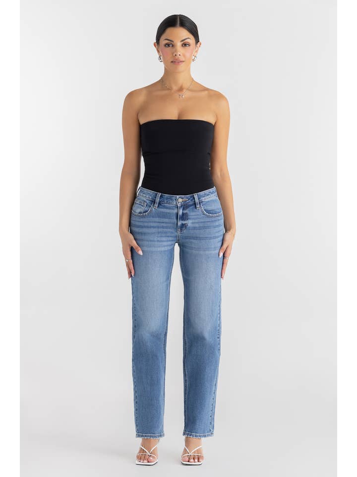 Miss Me - Wholesale Jeans - Women's - M2352BF2- MID RISE 90'S BOYFRIEND JEANS3