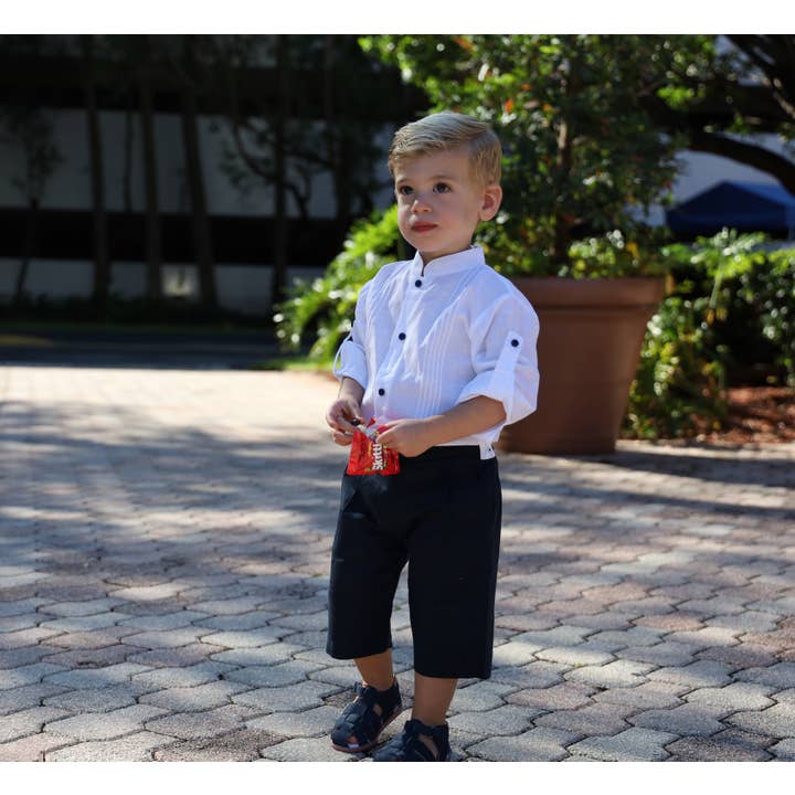 Karela Kids Inc. – Engroshandel Top- og shortssæt – til børn – Baby boy sæt i to dele - Kobe1