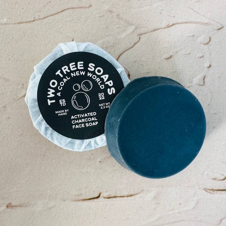 Two Tree Soaps - Wholesale Facial Cleanser - Activated Charcoal Face Soap