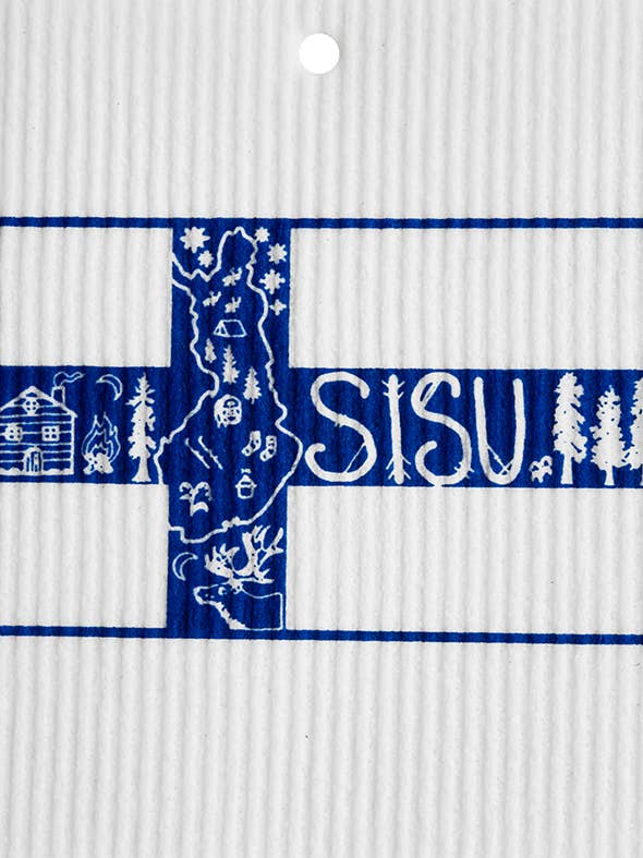 Nordic Collection Sisu Swedish Wash Towel for wholesale by Talla Imports