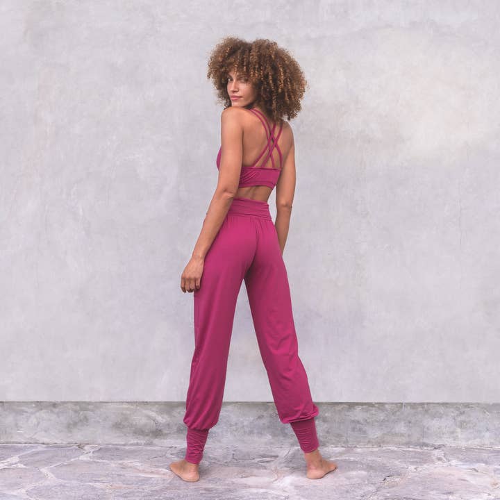 Jaya - Wholesale Beha - Dames - Loona Dubbele Laag Biokatoenen Bh, Kruislingse Spaghettibandjes