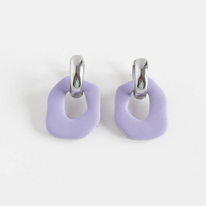 LYHO - Wholesale Hoop Earrings - Daria | Handmade clay earrings | LYHO23