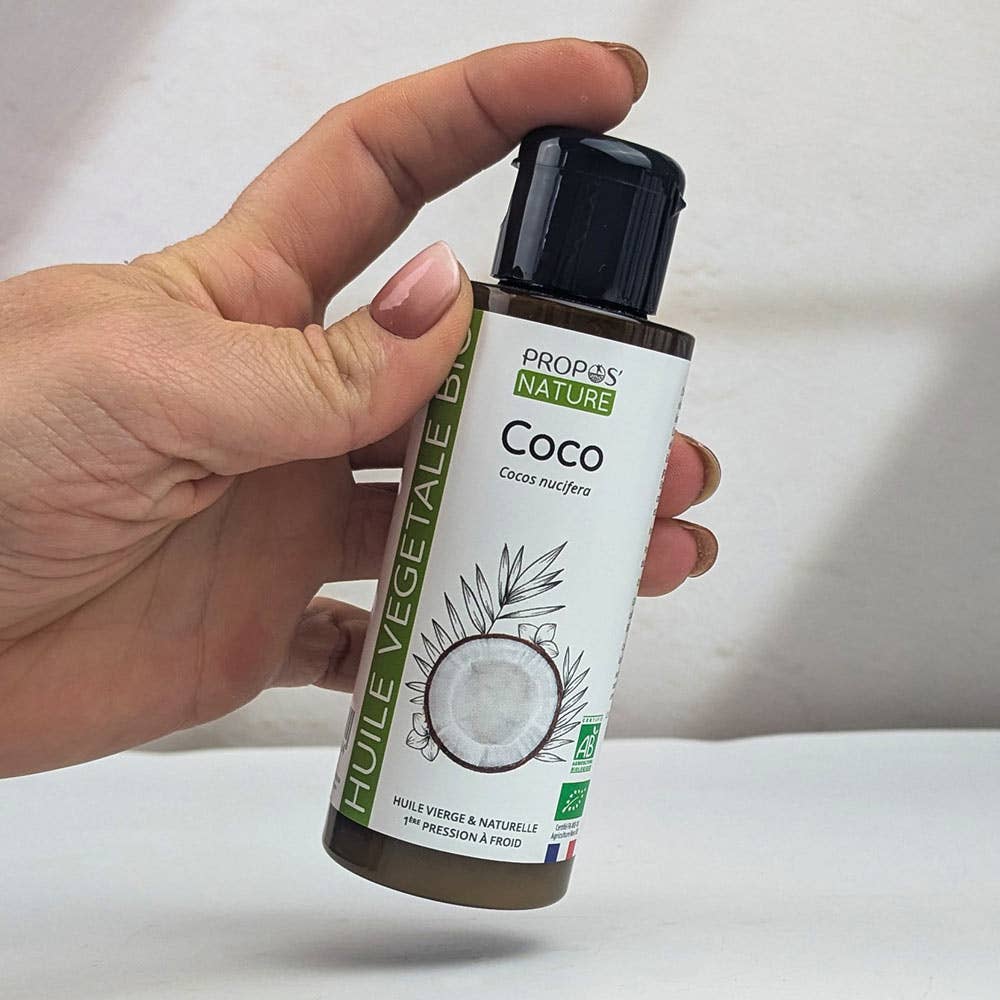 Propos'Nature - Venta al por mayor Aceites de baño/corporales - Aceite de Coco Virgen Bio 50ml, 100ml, 500ml5