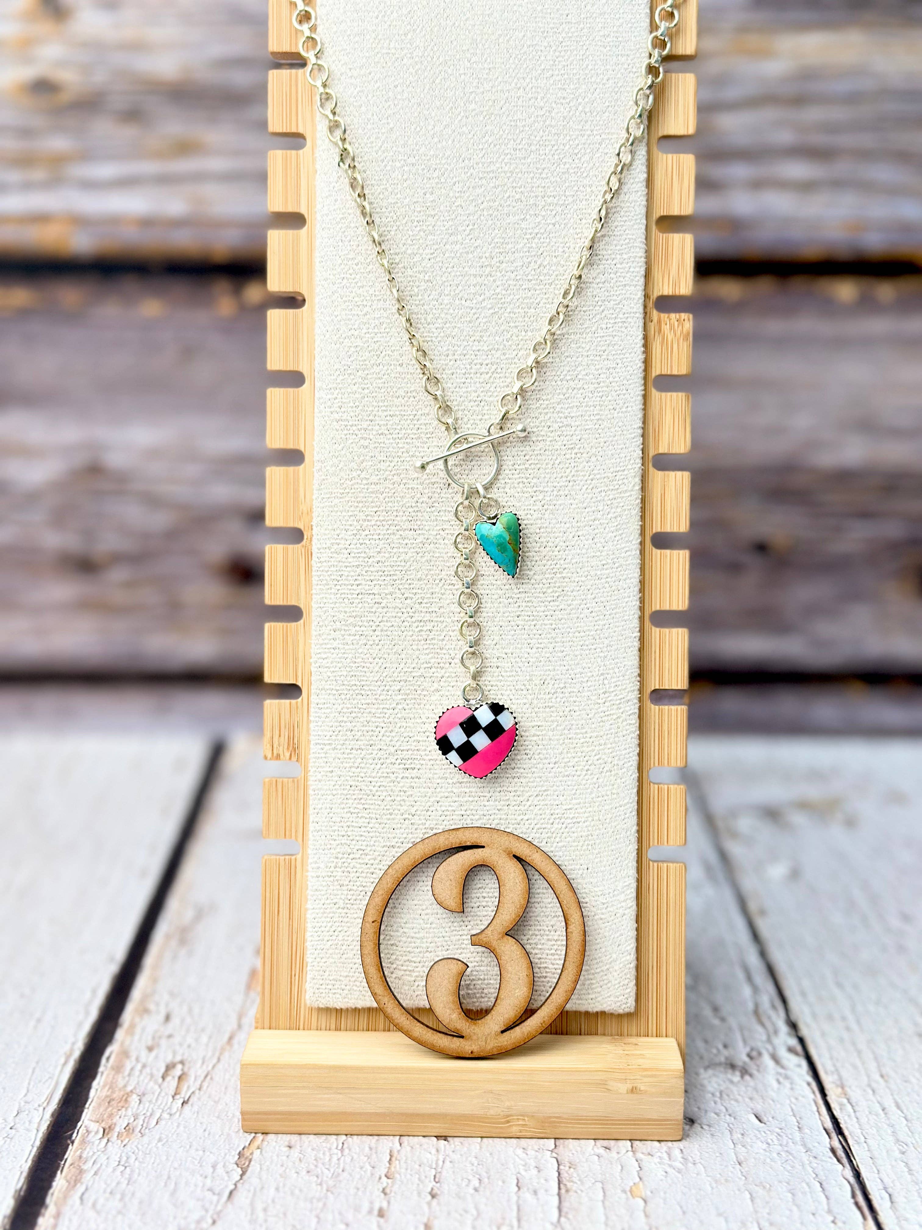 Krush Kandy - Vendita all'ingrosso Collana con ciondolo/pendaglio - Collane a Quadretti e Righe Way To Your Heart2