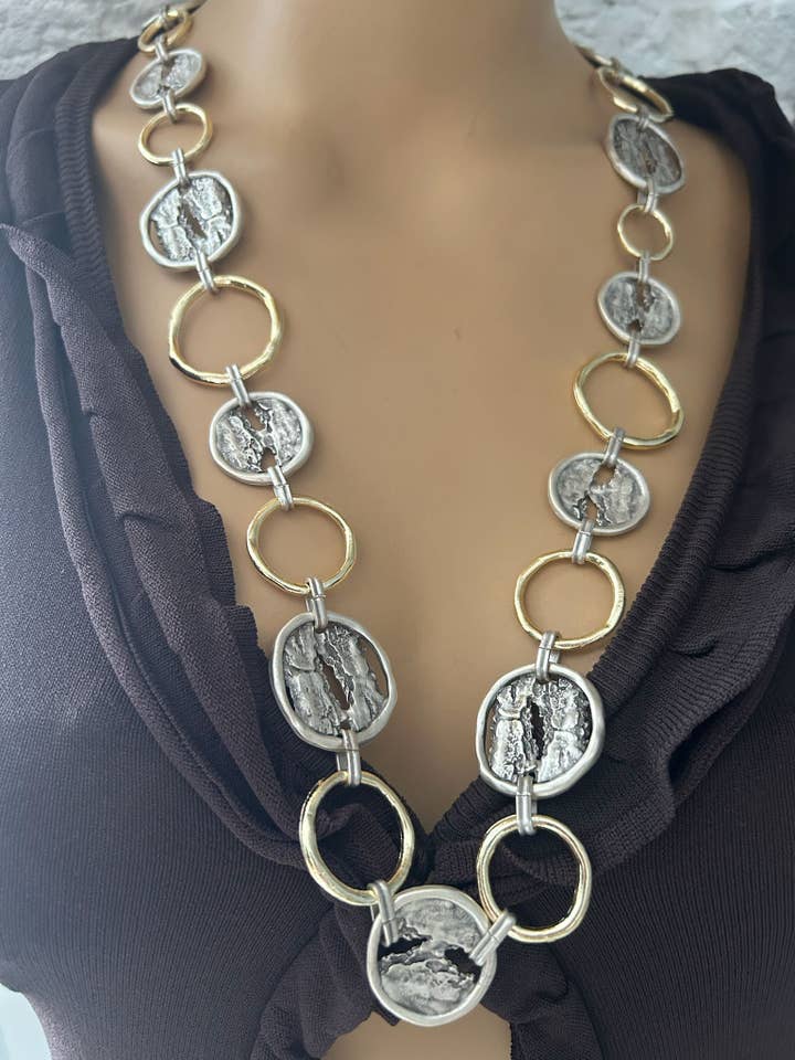 Roma Medallion Necklace for wholesale by BUBU BY TEKIN SHOP