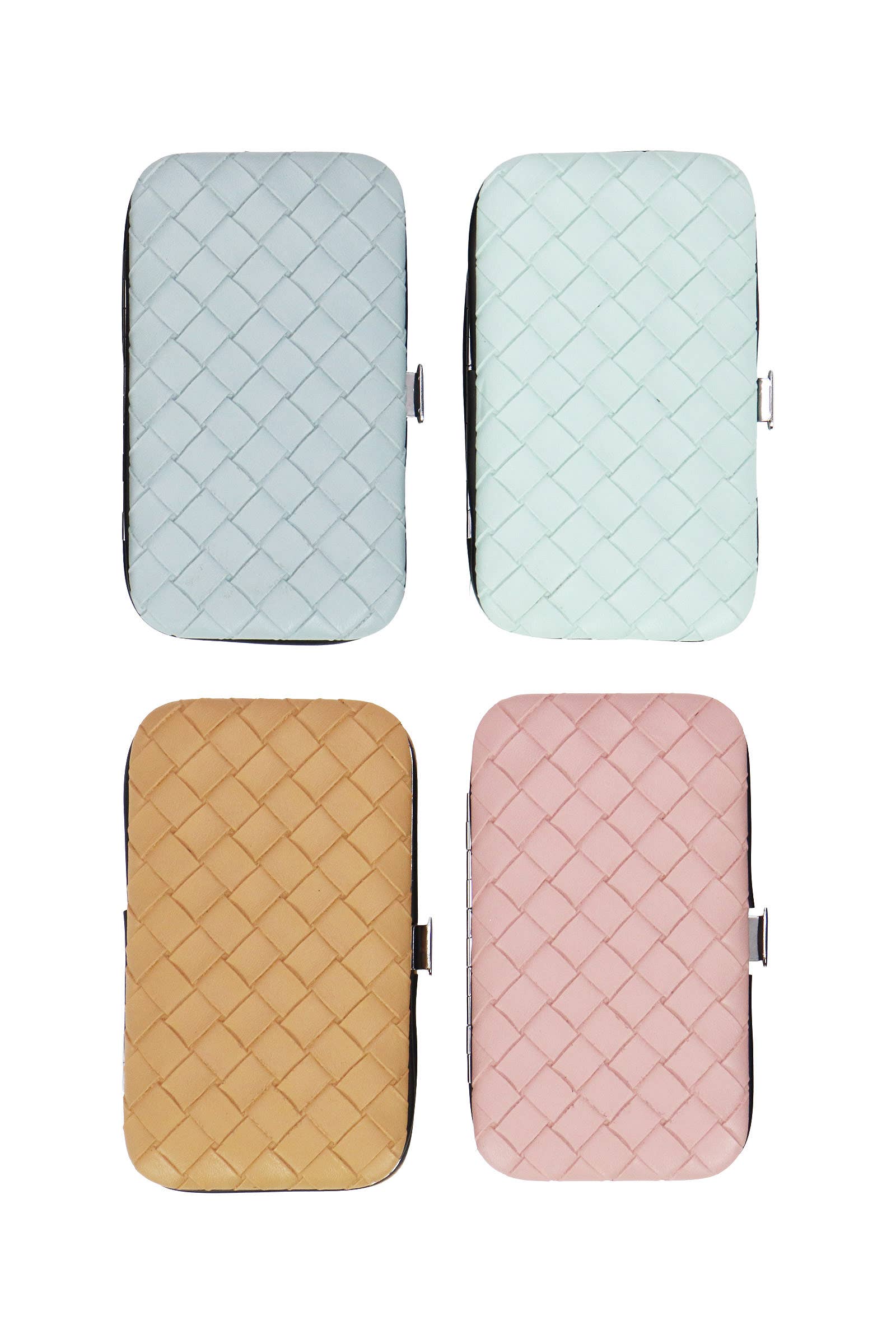 SORTIDAS Kit de 7 Peças para Cuidados com as Unhas em Couro Vegano Trançado para venda a revendedores na Faire3