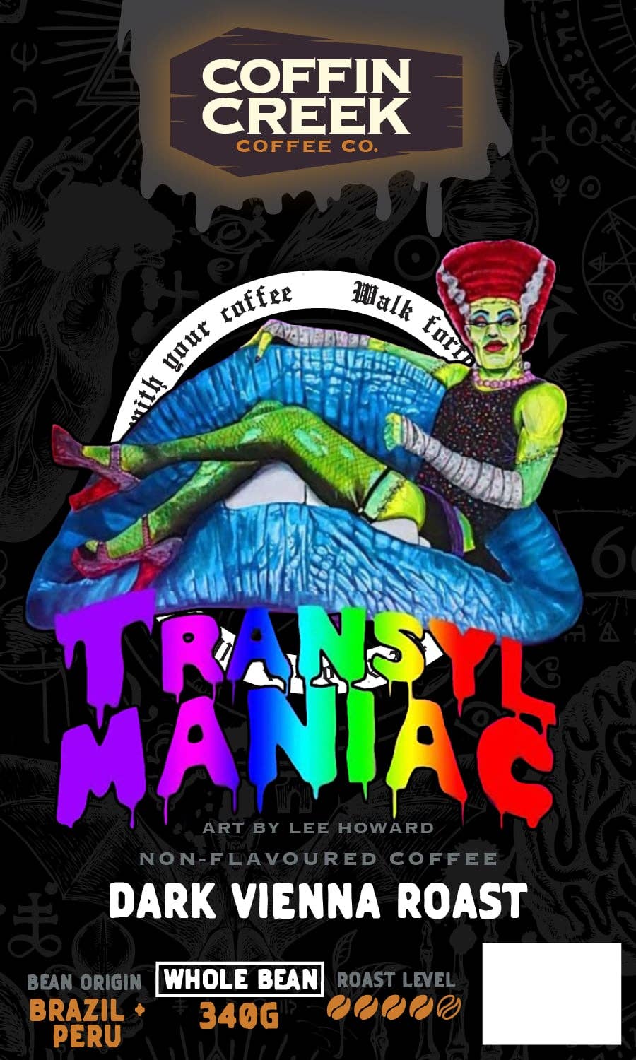 Coffin Creek Coffee - Wholesale Coffee Beans - TransylManiac - Dark Vienna Roast