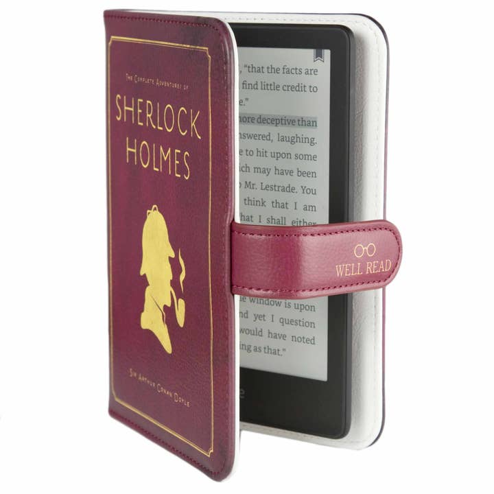 Sherlock Holmes Kindle and Other eReader Cover for wholesale by Well Read Company