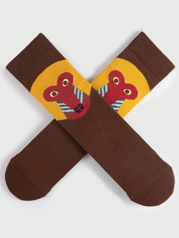 Chaussettes Baboon | Chaussettes Semibold Master Baboon Athleisure Crew pour la vente par Semibold