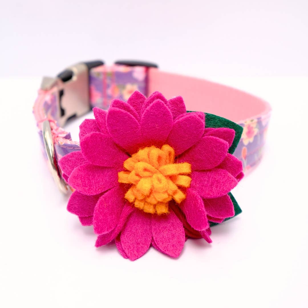 Mimi Green – Großhandel Haustierhalsband – Hund – Lotus-Hundehalsband-Blume (12 Farben!) NEUE FARBEN8