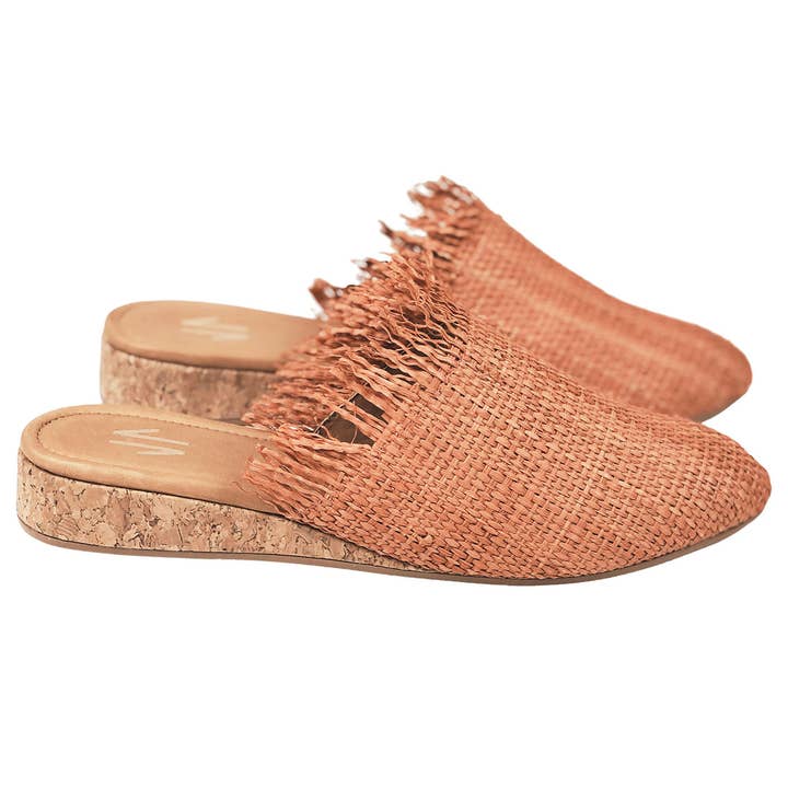 Pantoletten Silvia Cobos Lorica Orange für den Großhandel von SILVIA COBOS