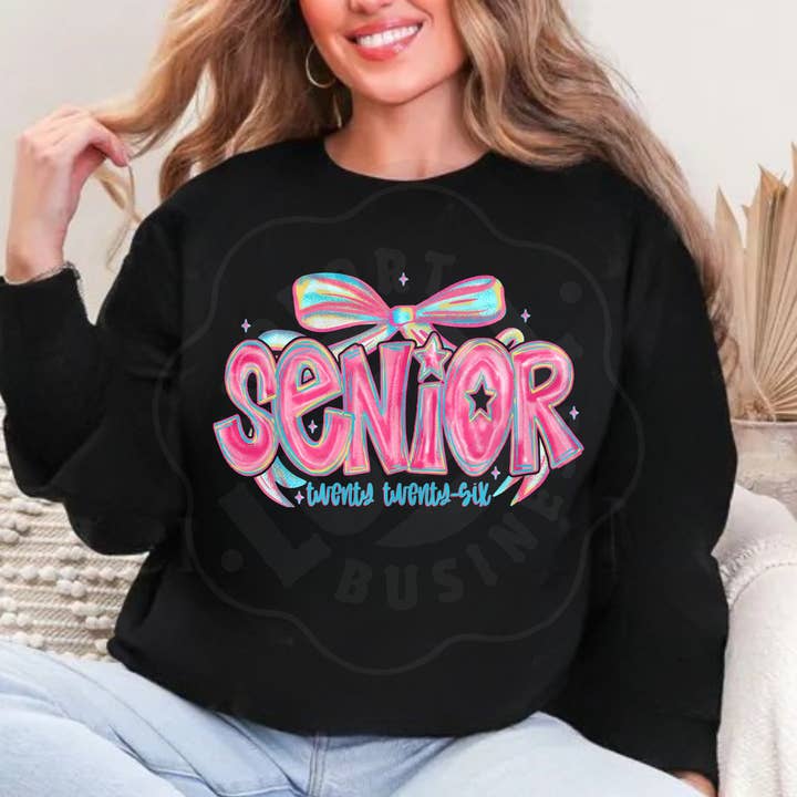 Texas Twisted Wholesale - Wholesale Graphic sweatshirt – Women’s - 🎓 Senior 2026 Sweatshirt | Class of 2026 Crewneck2