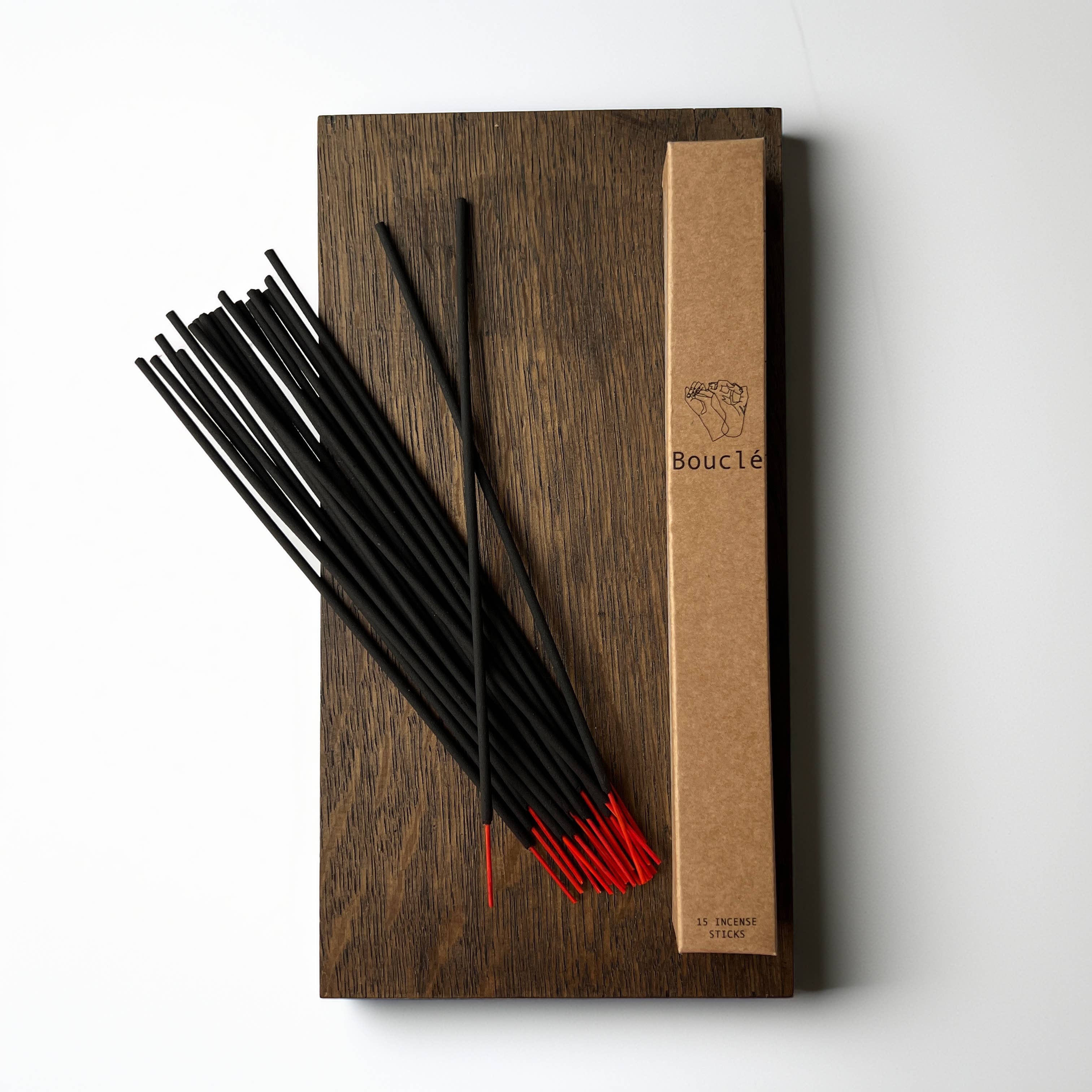 Oud & Cedar Incense Sticks for wholesale by Bouclé
