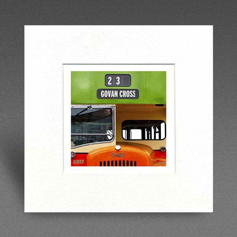 Pureminted – wholesale Art print – Govan Cross - Mounted Print0