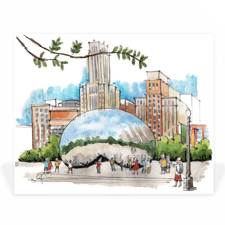 Chicago Bean for wholesale by Design by Streetlight
