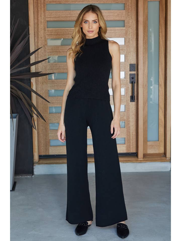 MILIO MILANO - Vente Haut en maille â femme - COQUILLE CĂTELĂE EN VISCOSE SANS MANCHES (330117/37715)10