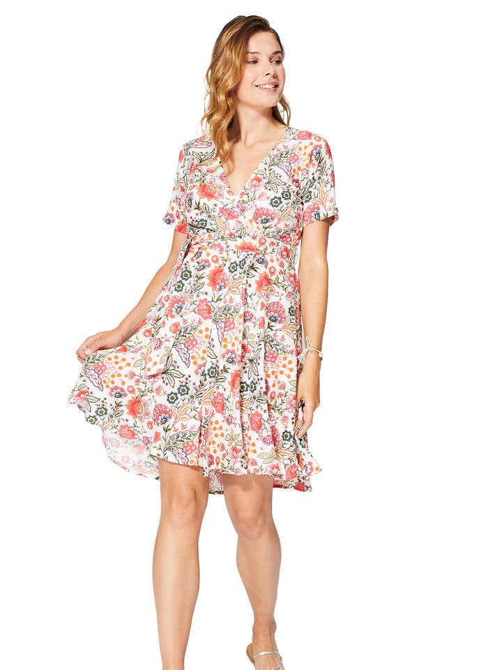 Aller Simplement – wholesale Klänning - Dam – KORTÄRMAD SOMMARKLÄNNING ROV0120E0