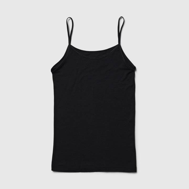 MINI LILA - Wholesale Knit Top - Women's - Organic Merino Wool and Silk Woman Spaghetti Top0