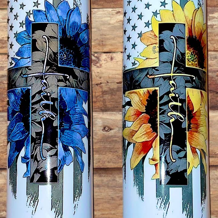 Faith Tumbler for wholesale by Redeemed Roses Crafts