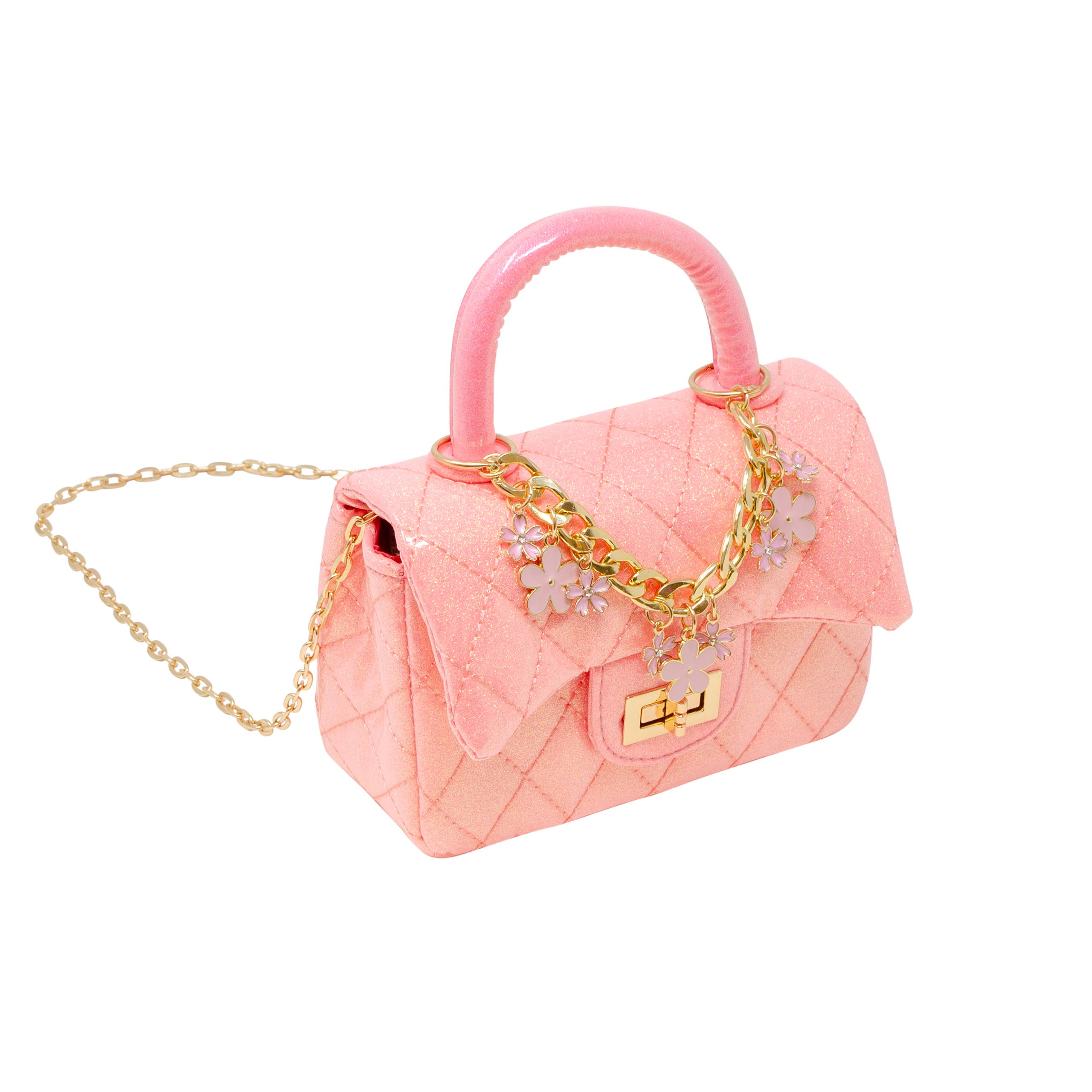 Tiny Treats and ZOMI GEMS - Wholesale Crossbody Bag - Kids - Classic Sparkle Top Handle Handbag2