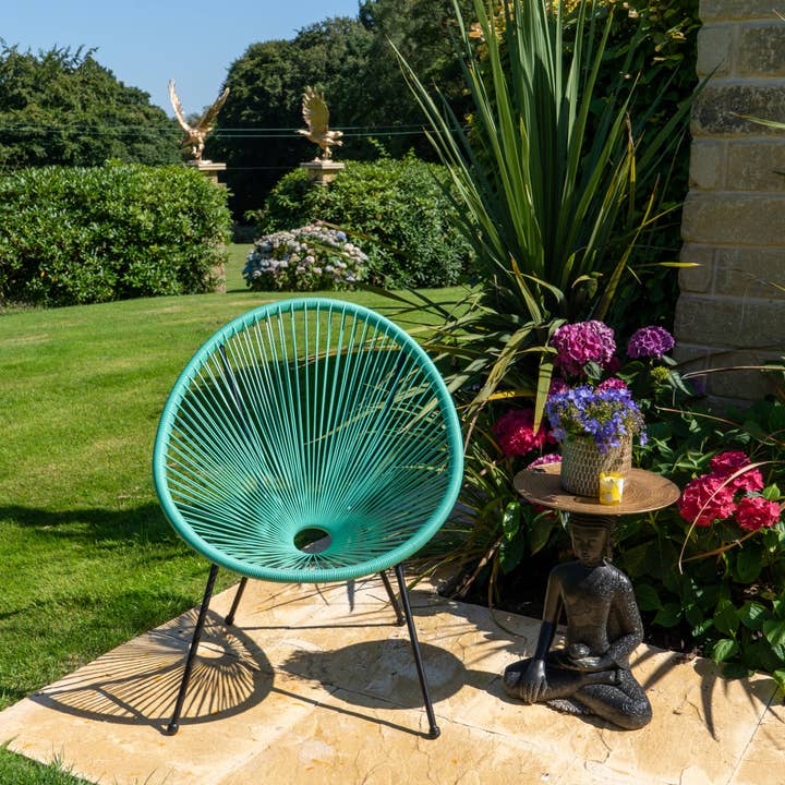 Candlelight Products Ltd – wholesale Chair – Egg Chair - Green 1PK2