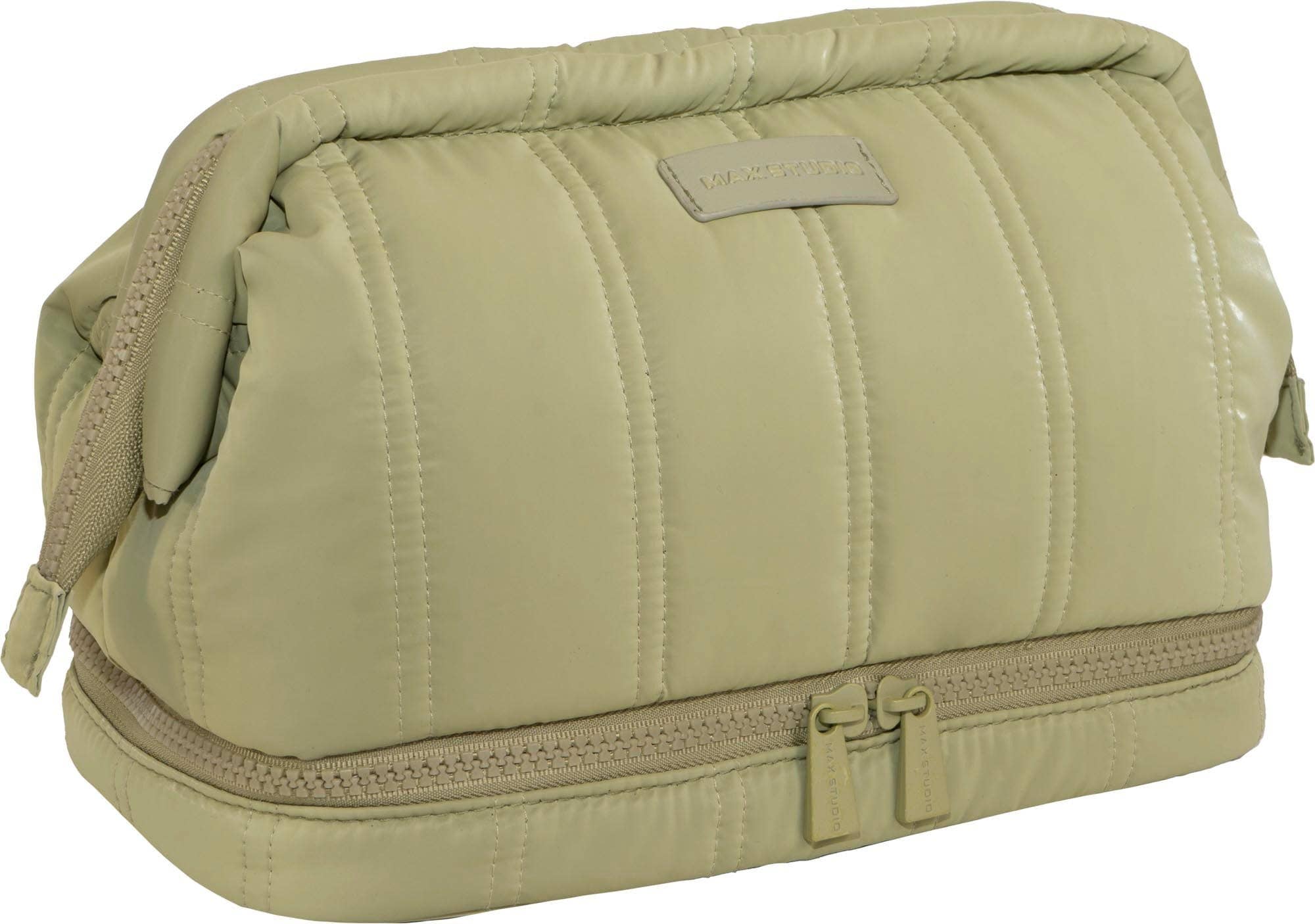 Magid – wholesale Toiletry bag – women's – Max Studio Tubular Quilted Nylon Toiletry Pouch21