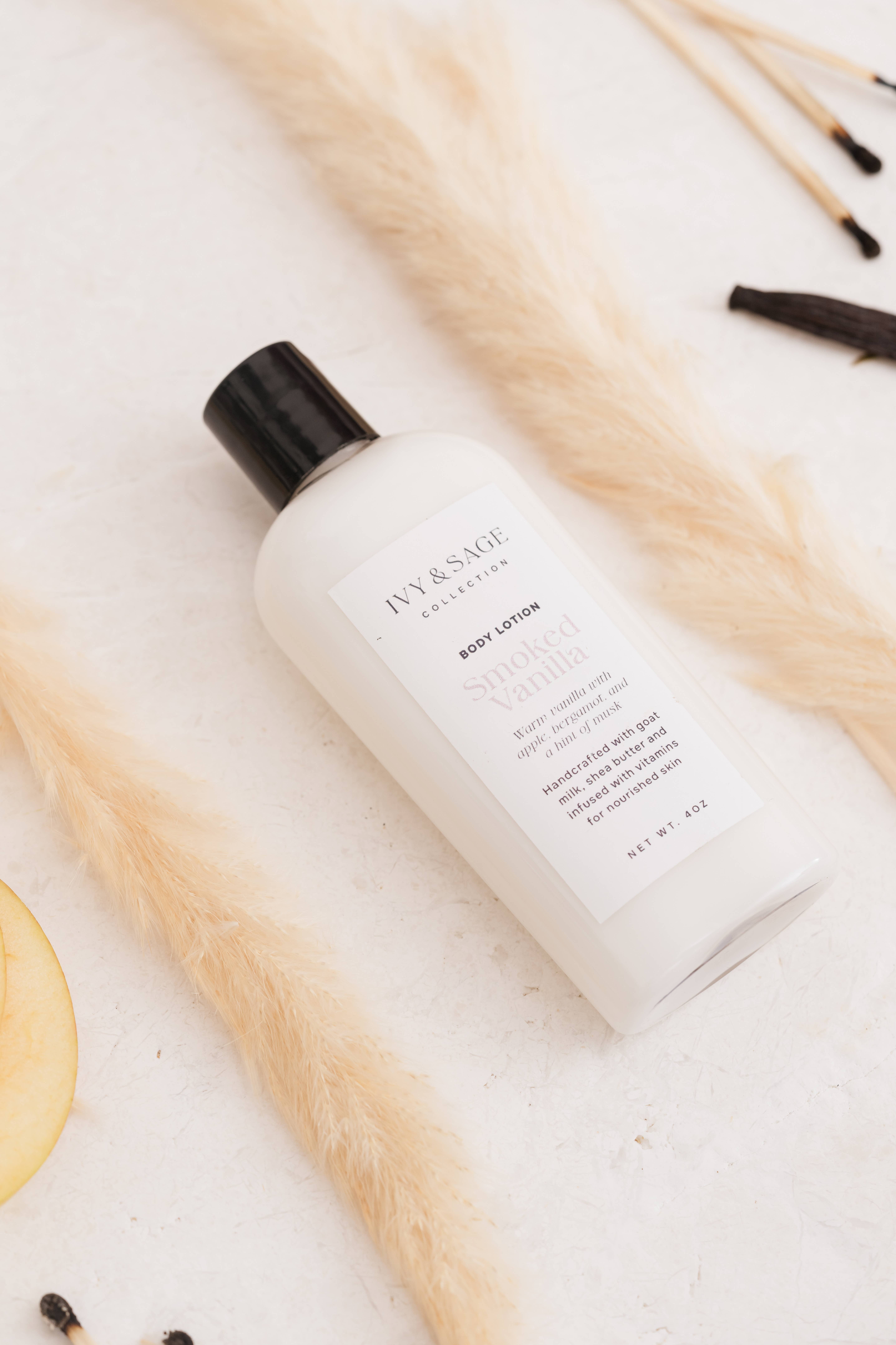 Ivy & Sage Collection - Vendita all'ingrosso Crema/lozione corpo - Lozione per il corpo – Vaniglia affumicata, Scelta regalo di San Valentino1